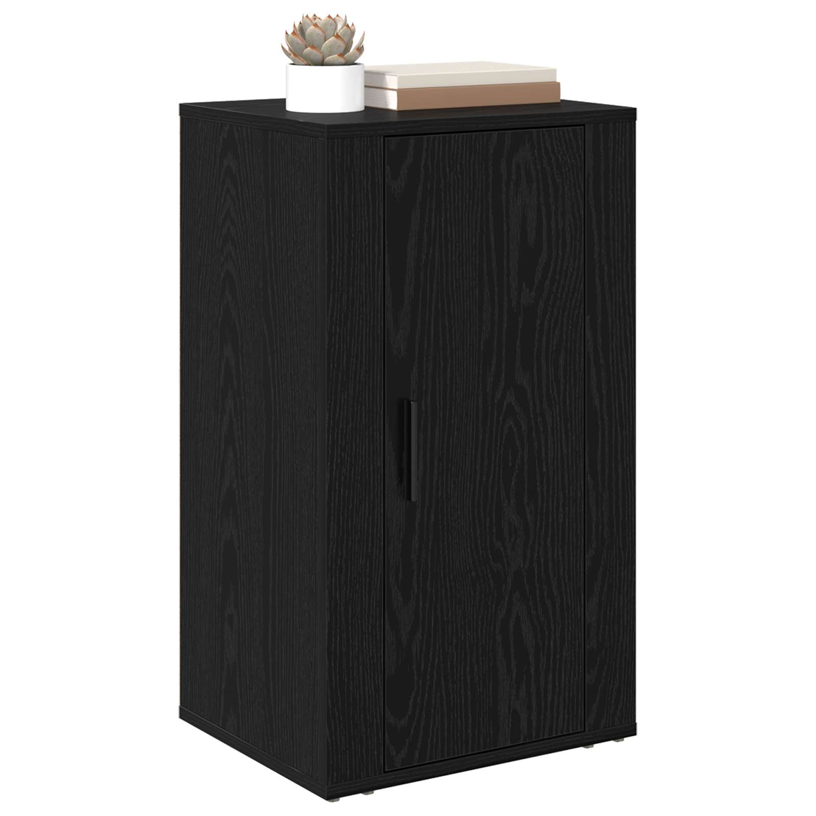 Buffet Chêne noir 40 x 33 x 70 cm Bois d'ingénierie