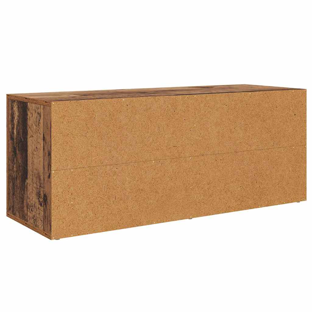 Meuble TV Bois Ancien 100 x 35 x 40 cm Bois d'ingénierie - XIOS
