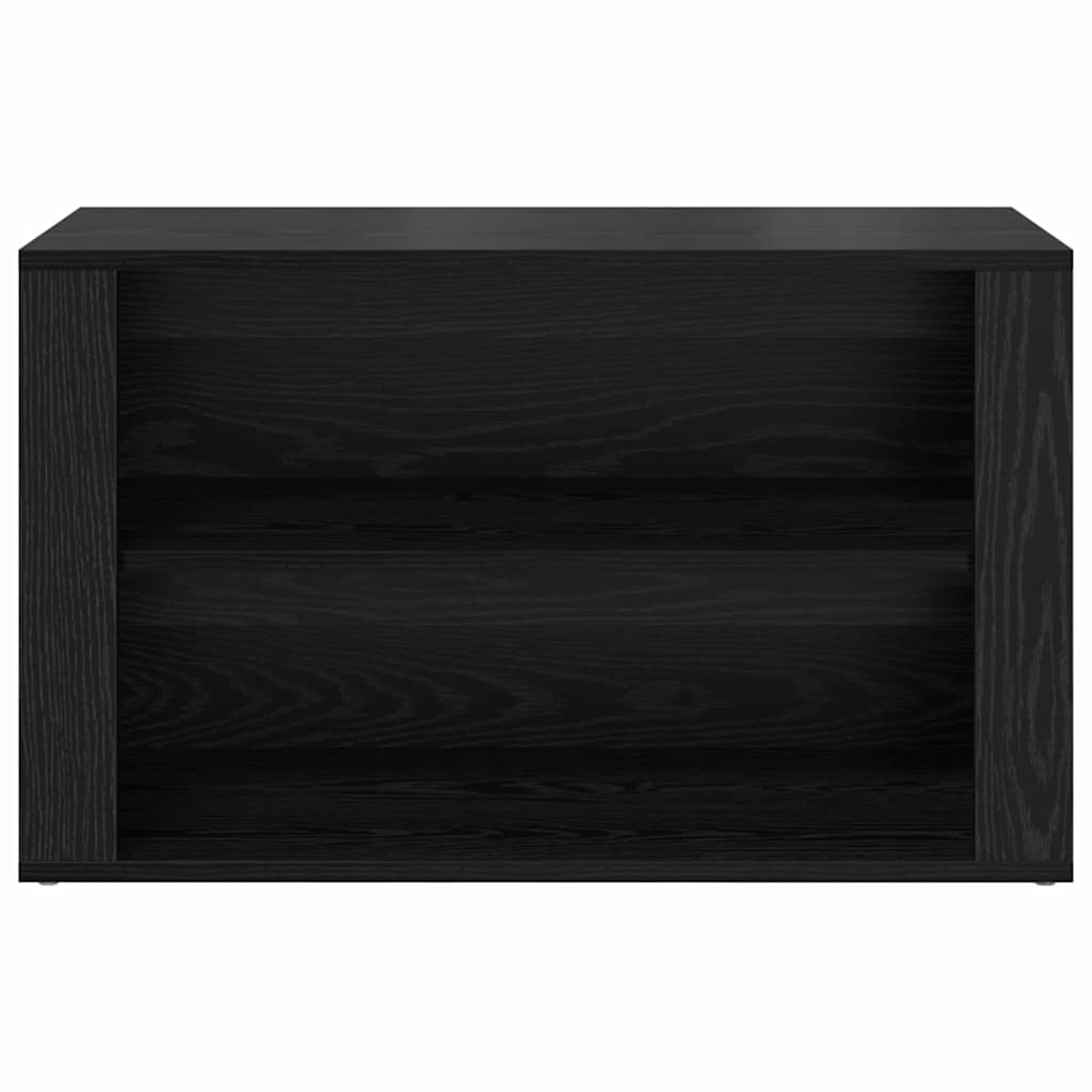 Rack à chaussures Chêne noir 75 x 35 x 45 cm Bois d'ingénierie - XIOS