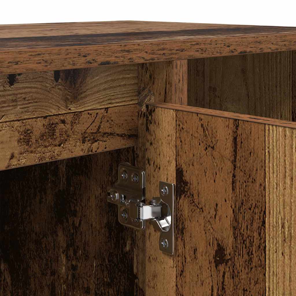 Meuble TV Bois Ancien 100 x 35 x 55 cm Bois d'ingénierie - XIOS