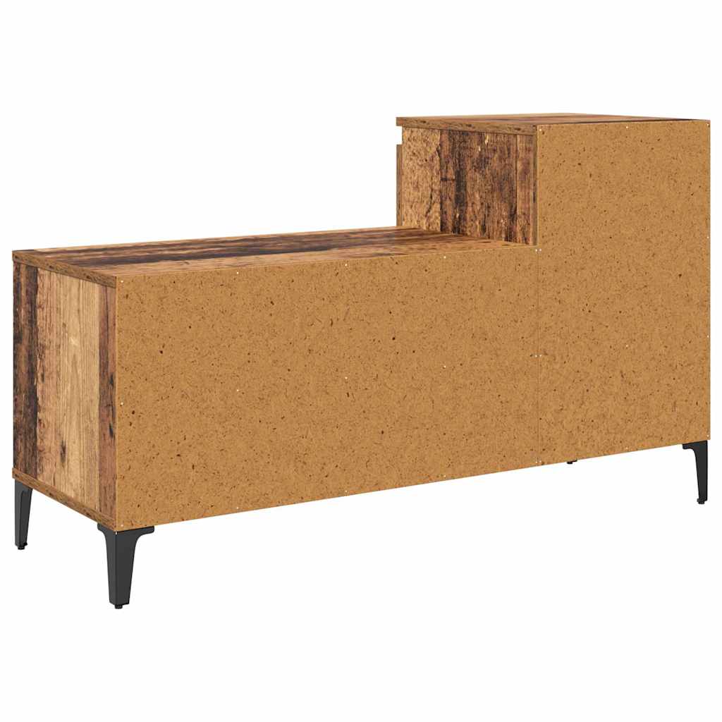 Cabinet à chaussures avec tiroir Bois ancien 102 x 36 x 60 cm - XIOS