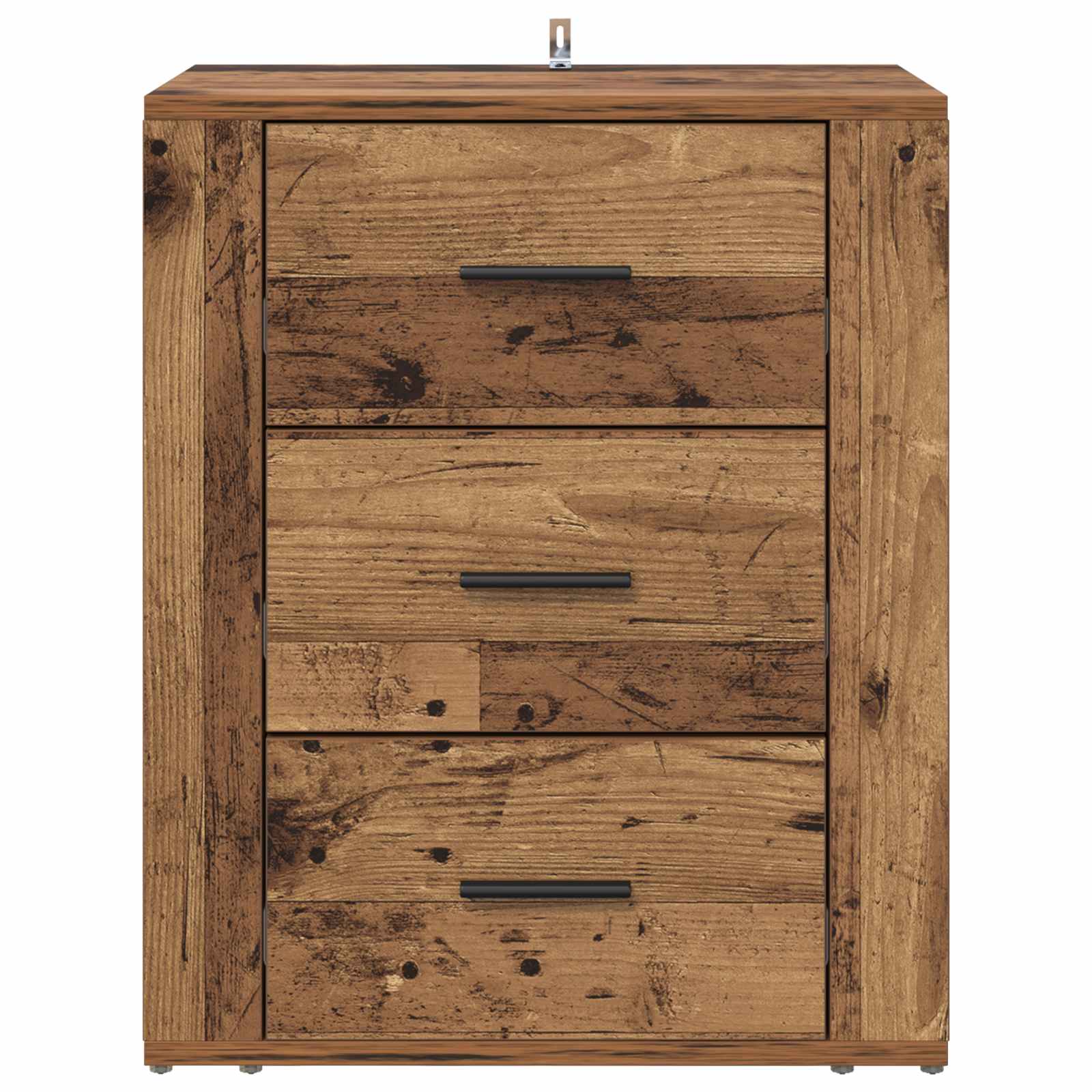 Cabinet de chevet Bois ancien 35 x 50 x 60 cm Bois d'ingénierie - XIOS