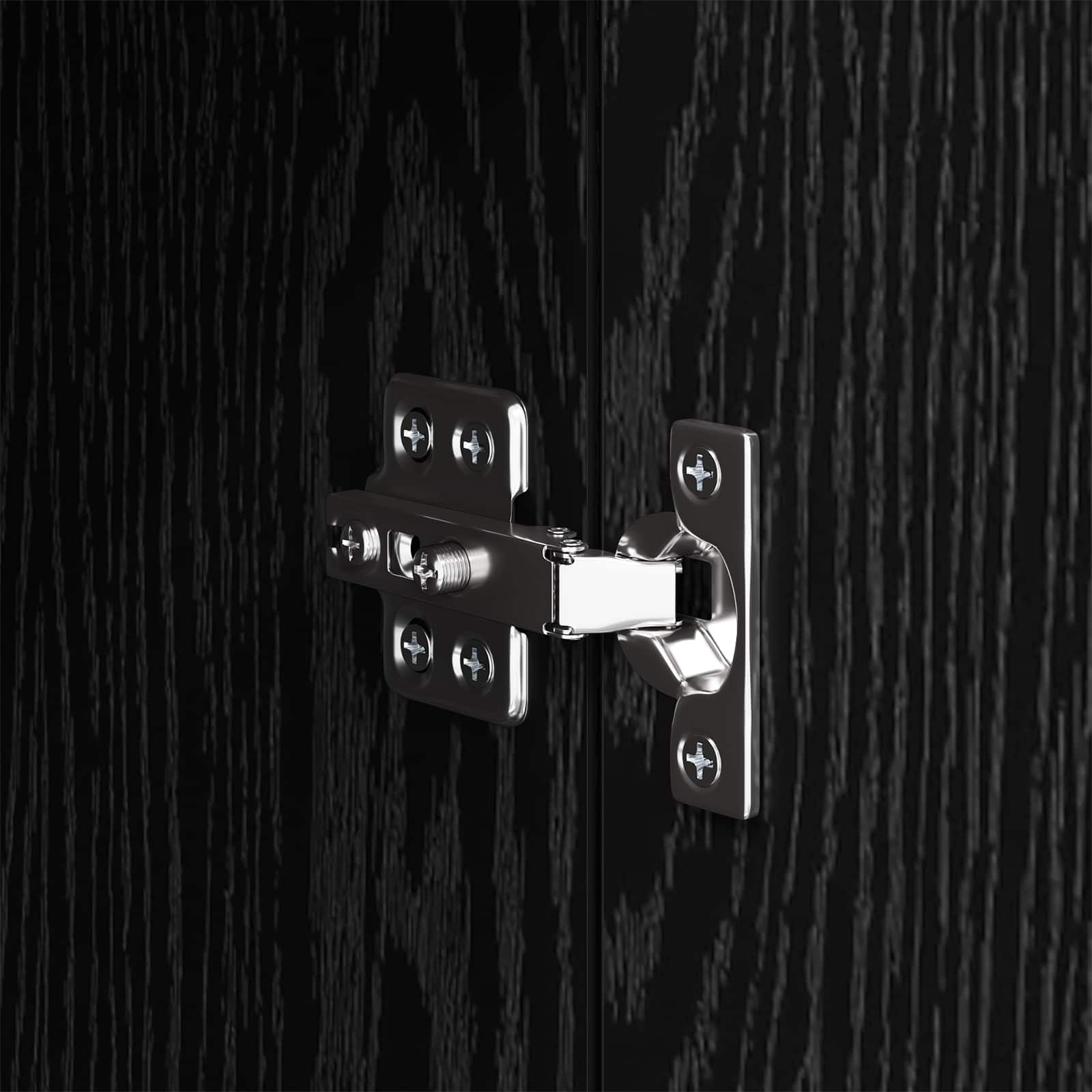 Cabinet de chevet Chêne noir 35 x 50 x 60 cm Bois d'ingénierie - XIOS