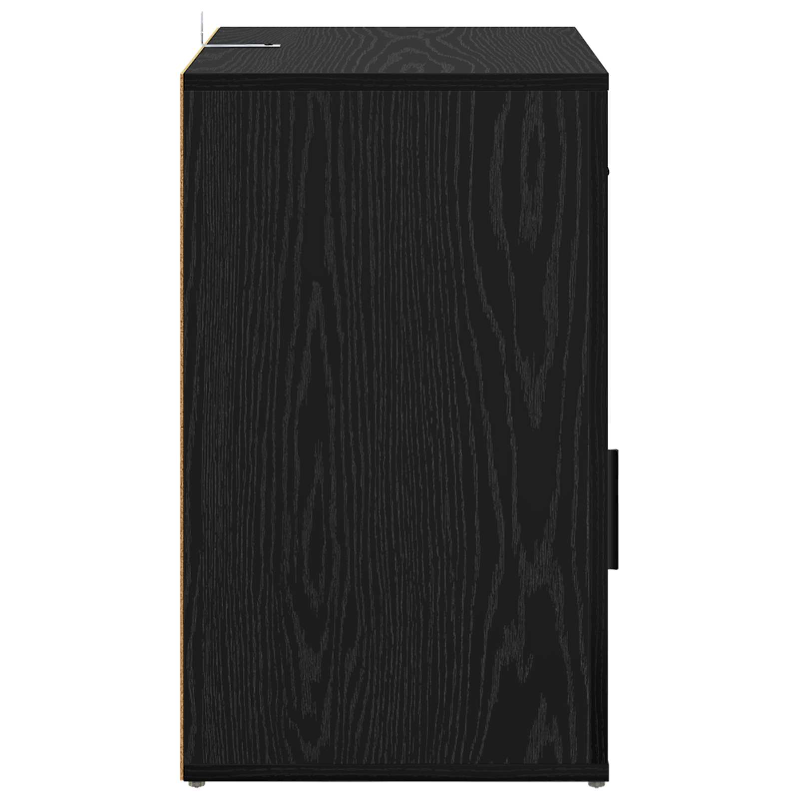 Cabinet de chevet Chêne noir 35 x 50 x 60 cm Bois d'ingénierie - XIOS