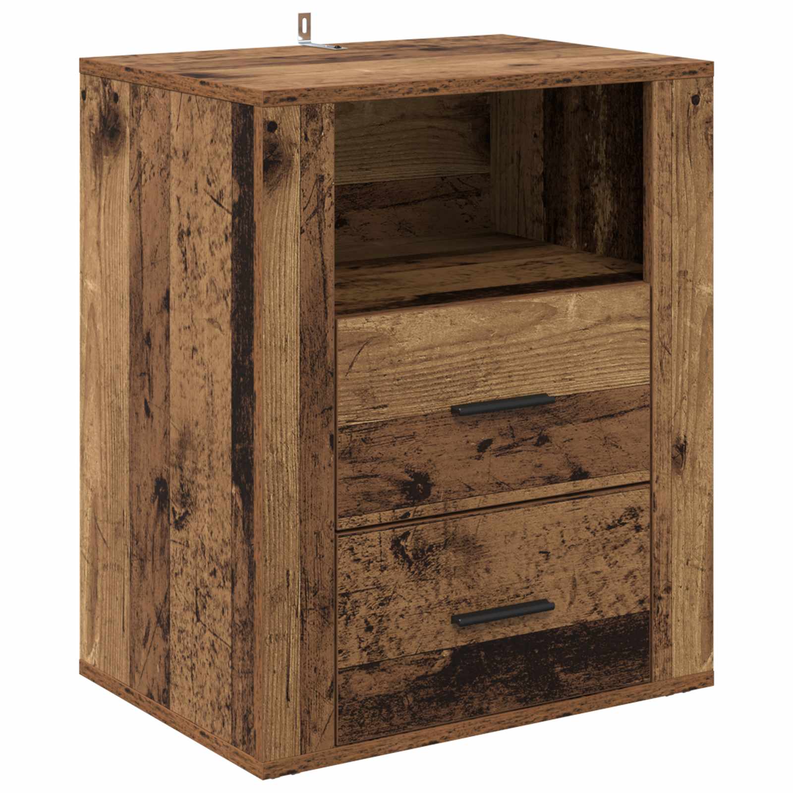 Cabinet de chevet Bois ancien 35 x 50 x 60 cm Bois d'ingénierie - XIOS