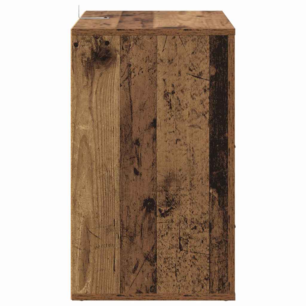 Cabinet de chevet Bois ancien 50 x 36 x 60 cm Bois d'ingénierie - XIOS