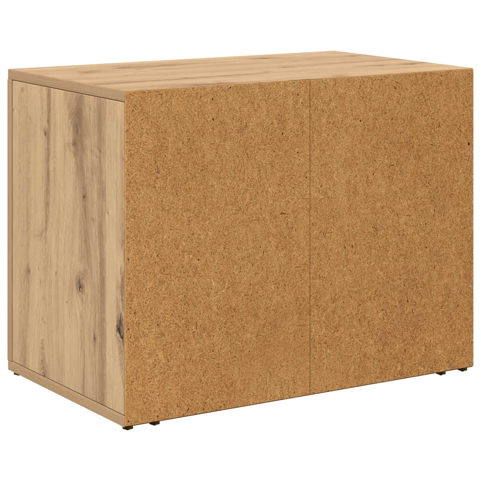 Cabinet de chevet avec tiroir Chêne artisanal 35 x 60 x 50 cm - XIOS