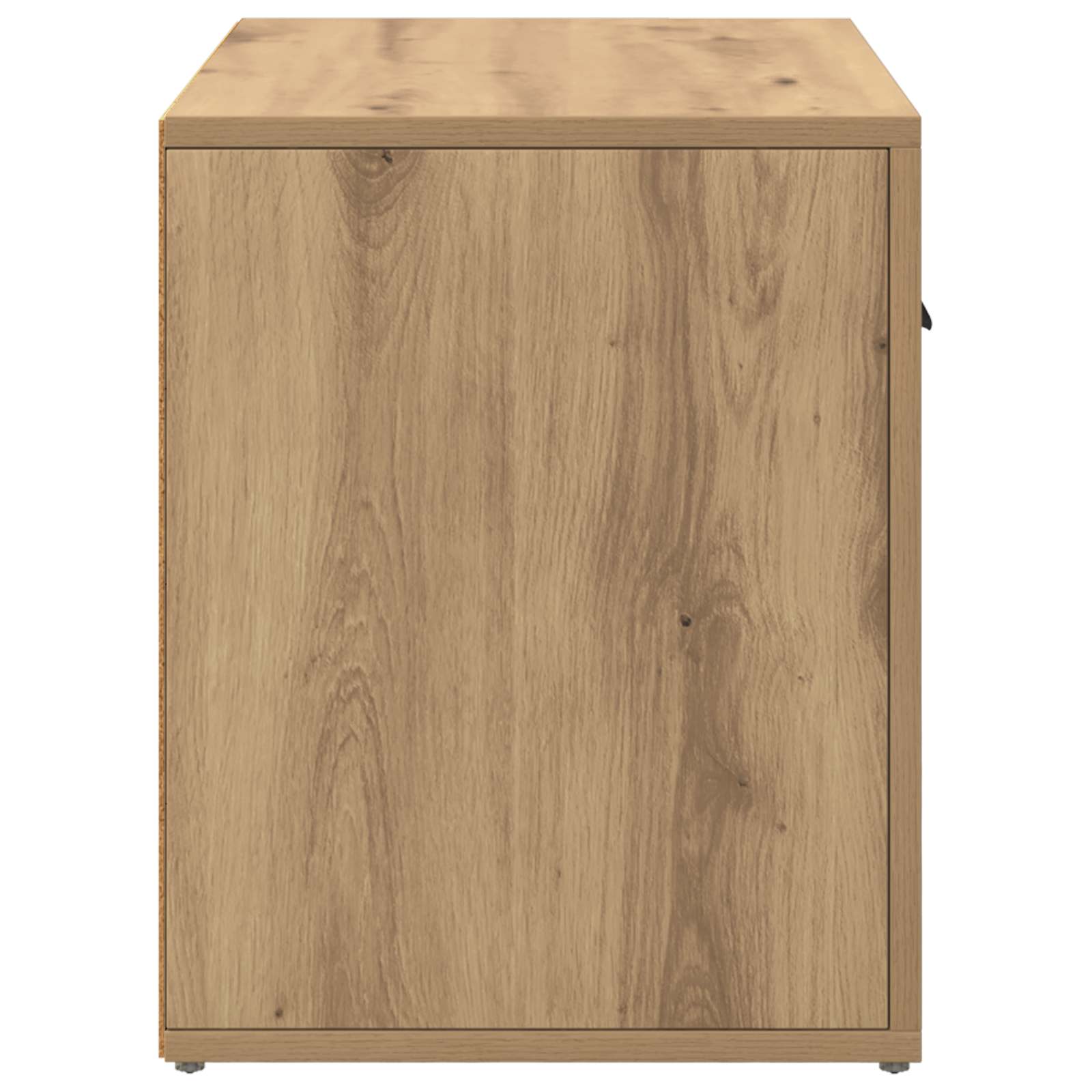 Cabinet de chevet avec tiroir Chêne artisanal 35 x 60 x 50 cm - XIOS