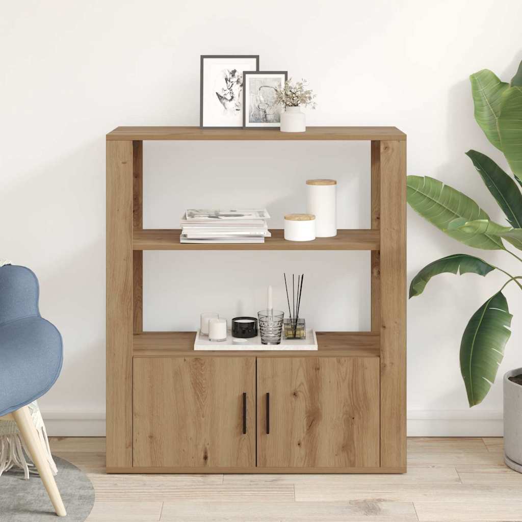 Buffet chêne artisanal 30 x 80 x 90 cm Bois d'ingénierie - XIOS