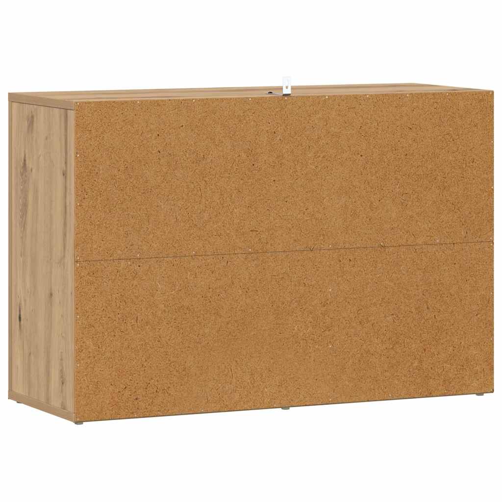 Buffet Chêne artisanal 80 x 30 x 53 cm Bois d'ingénierie - XIOS