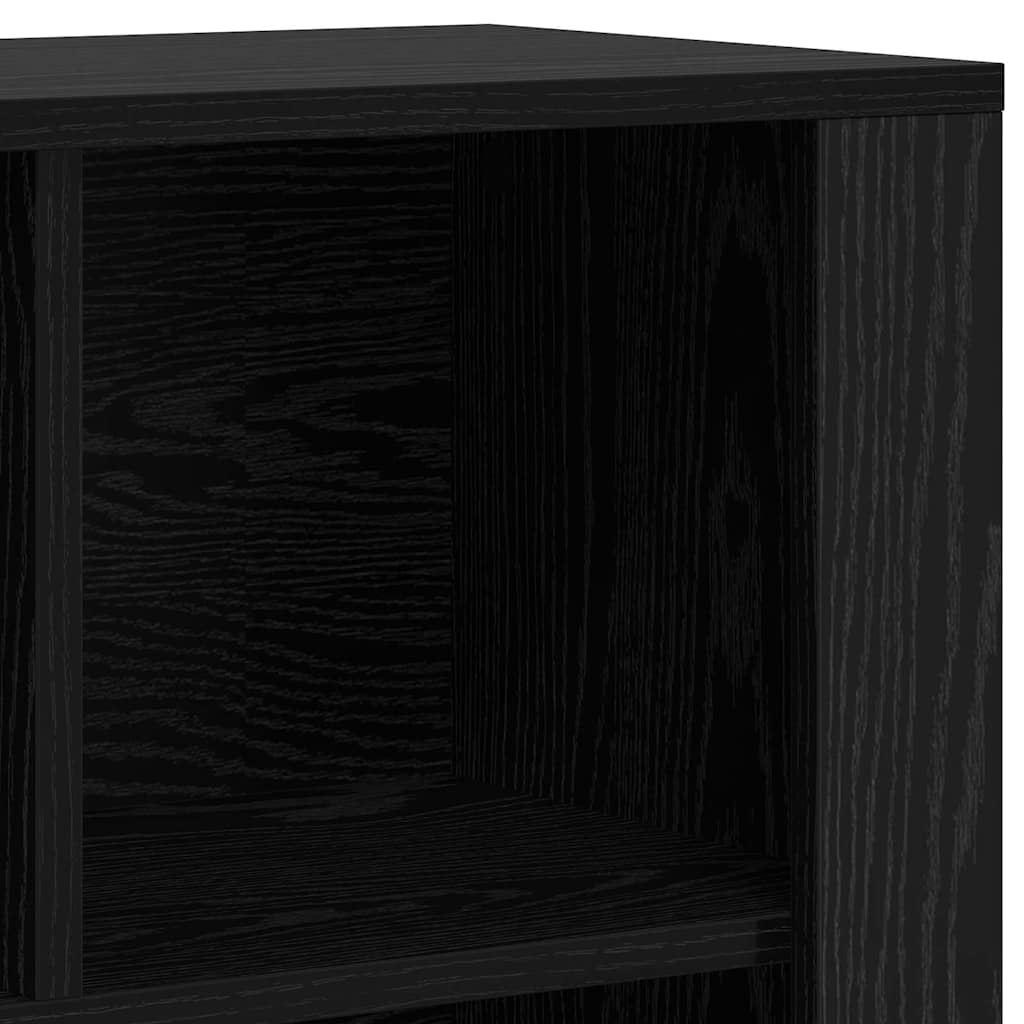 Buffet Chêne noir 80 x 30 x 53 cm Bois d'ingénierie - XIOS