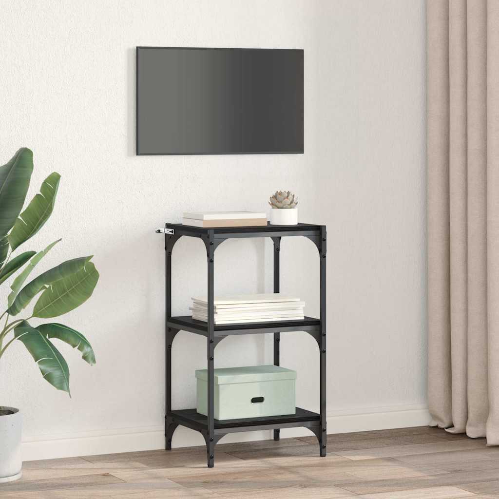Bibliothèque Chêne noir 40 x 33 x 70.5 cm Bois d'ingénierie - XIOS