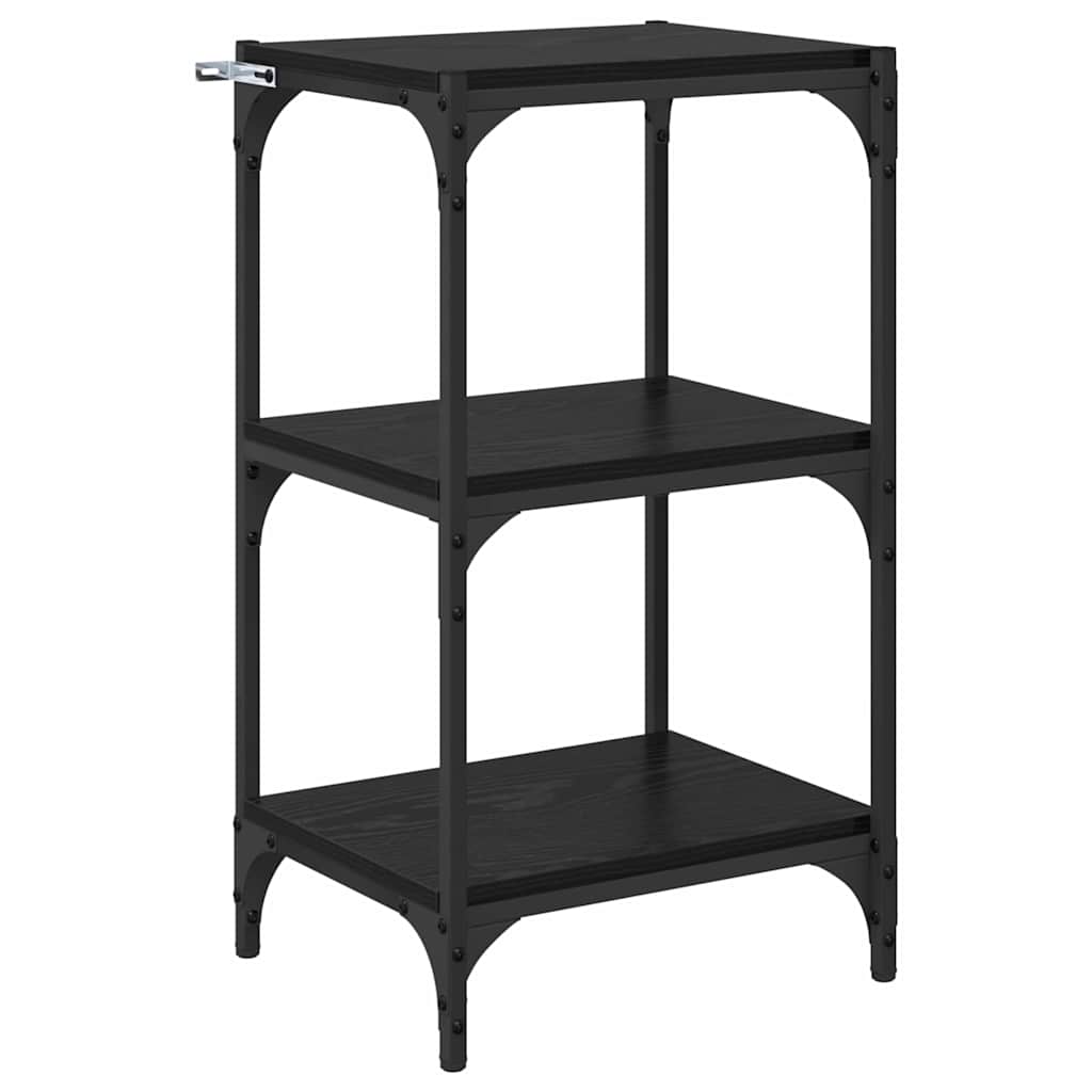 Bibliothèque Chêne noir 40 x 33 x 70.5 cm Bois d'ingénierie - XIOS