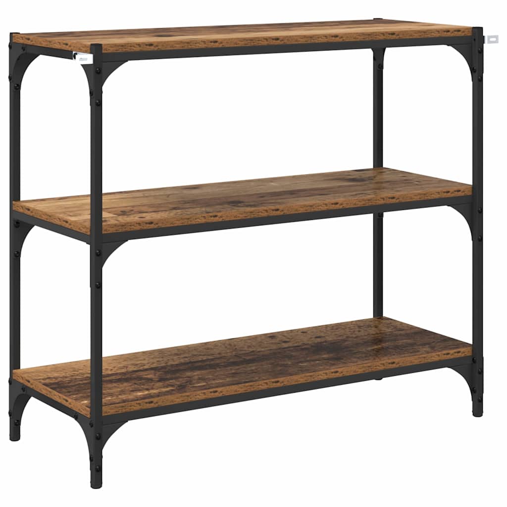 Bibliothèque Bois Ancien 80 x 33 x 70,5 cm - XIOS