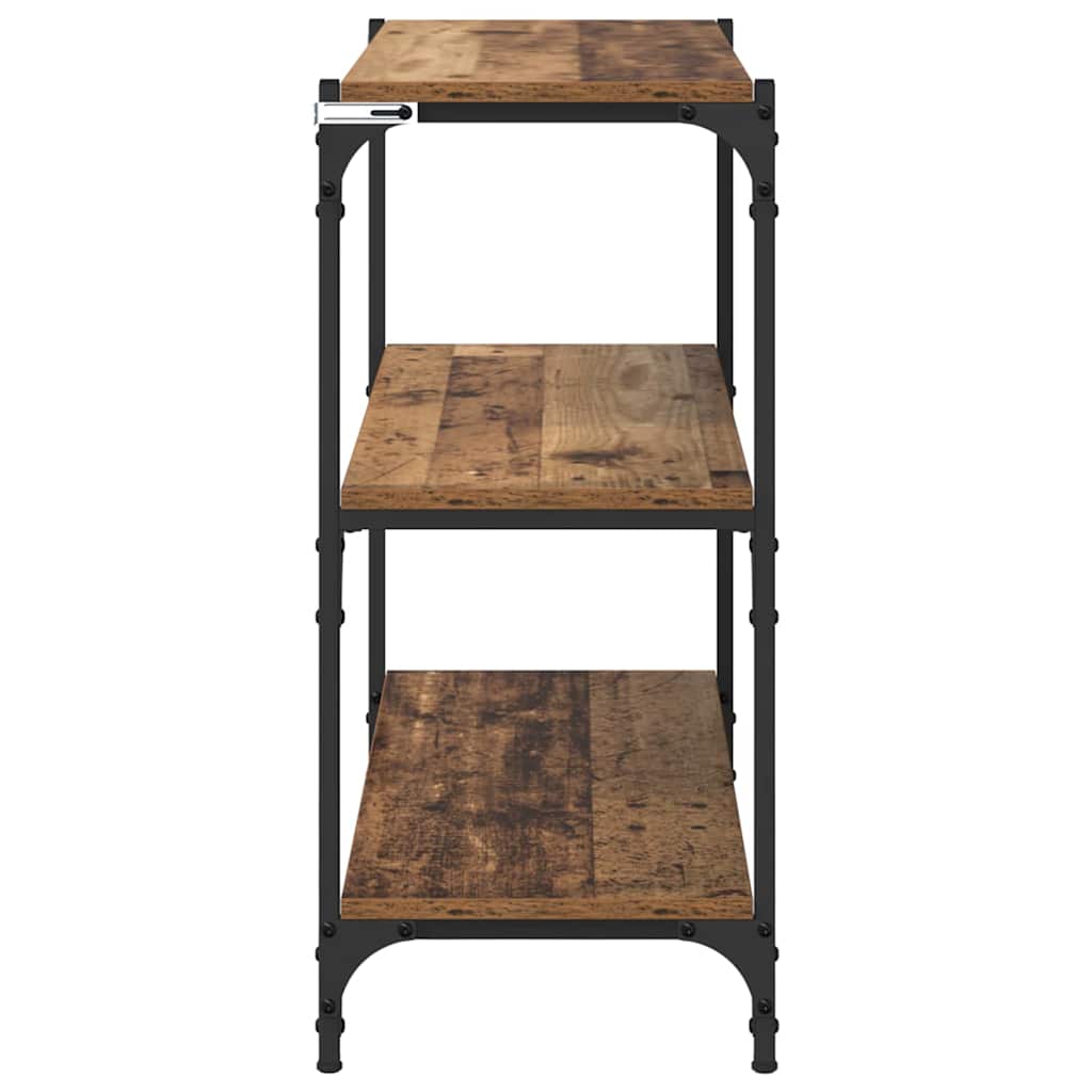 Bibliothèque Bois Ancien 80 x 33 x 70,5 cm - XIOS