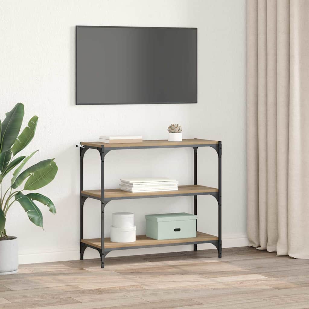 Bibliothèque Chêne artisanal 80 x 33 x 70,5 cm - XIOS