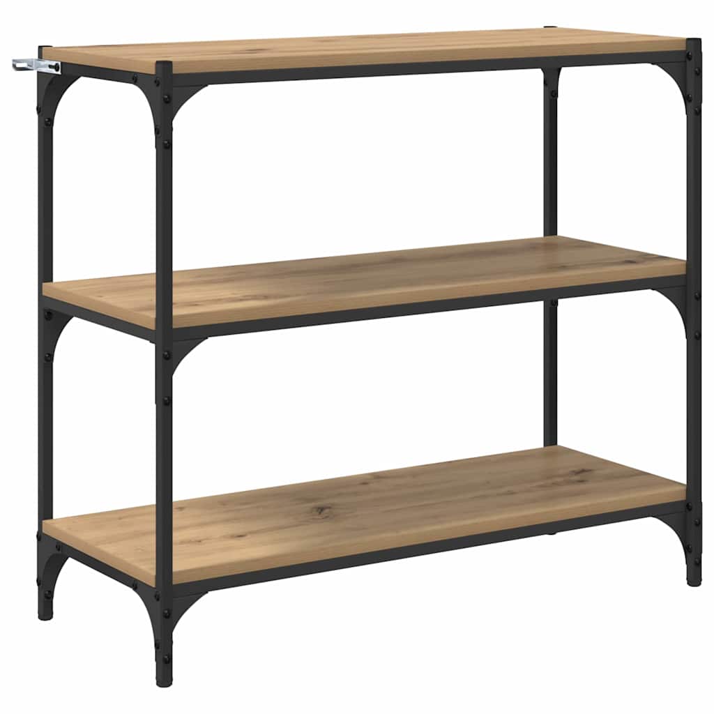 Bibliothèque Chêne artisanal 80 x 33 x 70,5 cm - XIOS