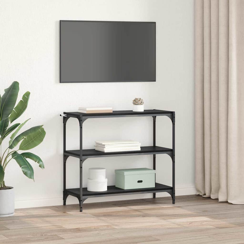 Bibliothèque Chêne noir 80 x 33 x 70,5 cm - XIOS