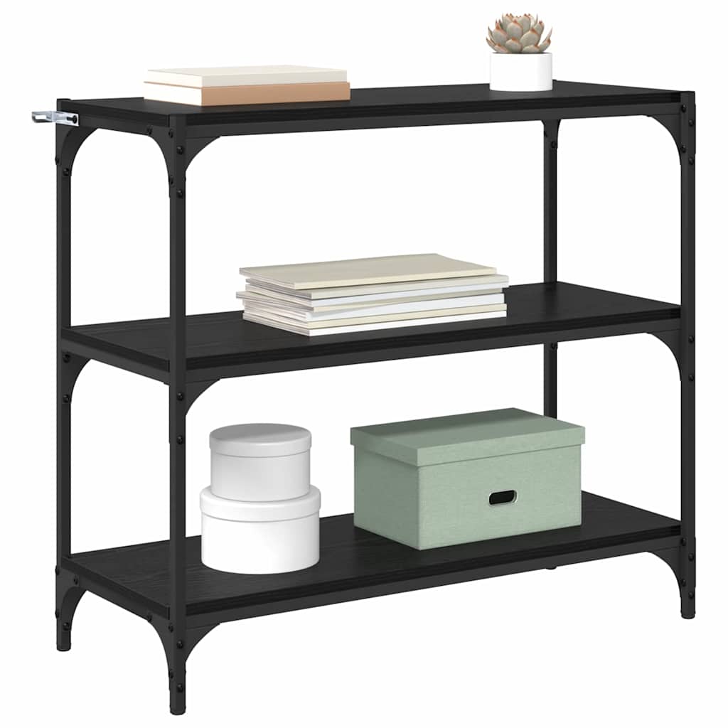 Bibliothèque Chêne noir 80 x 33 x 70,5 cm - XIOS