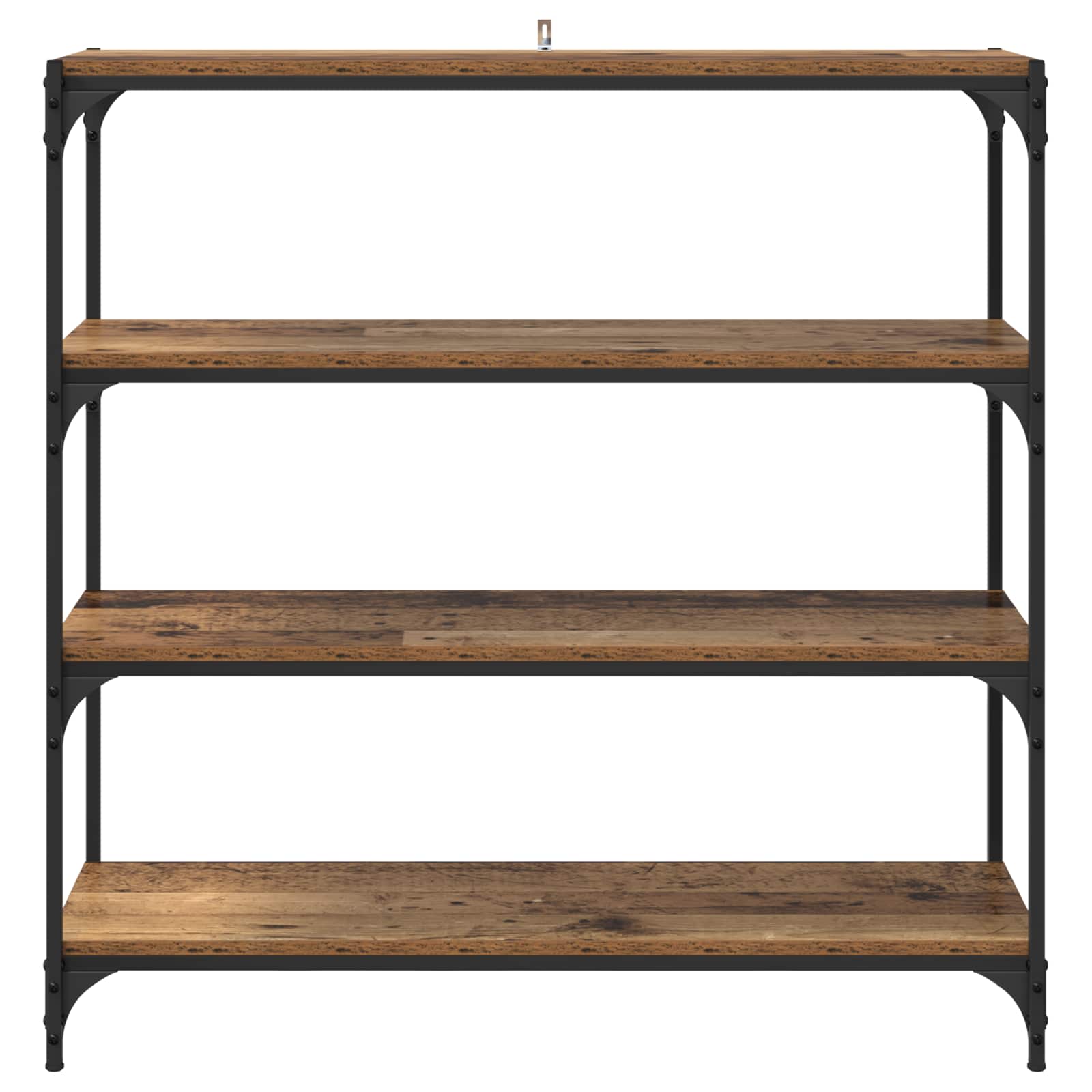 Bibliothèque Bois Ancien 100 x 33 x 100 cm