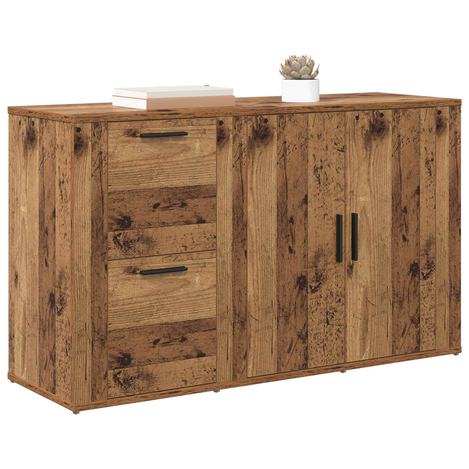 Buffet Bois ancien 100 x 33 x 59,5 cm Bois d'ingénierie - XIOS