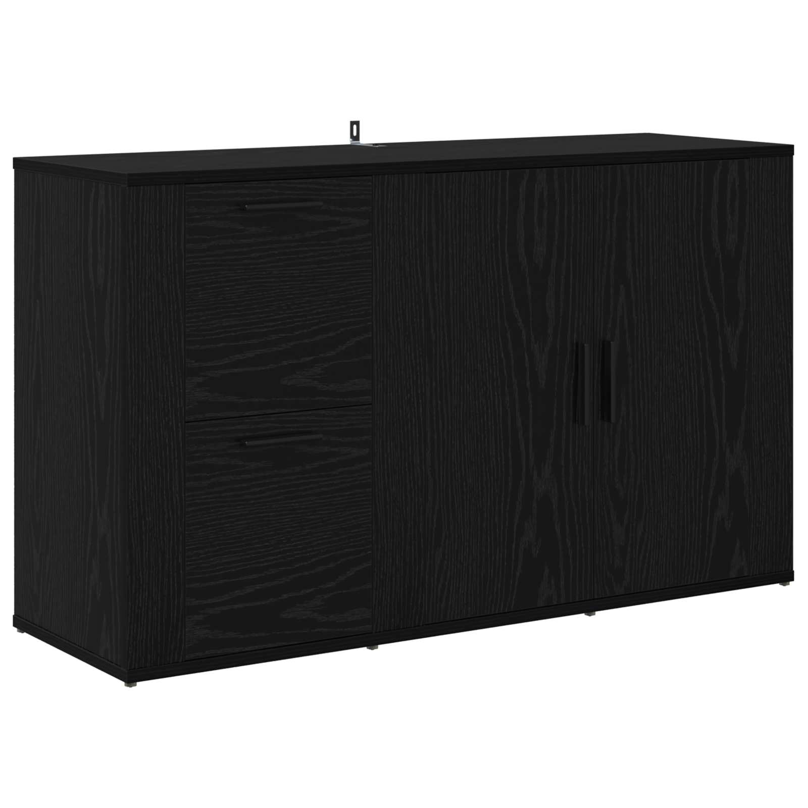 Buffet Chêne noir 100 x 33 x 59,5 cm Bois d'ingénierie - XIOS