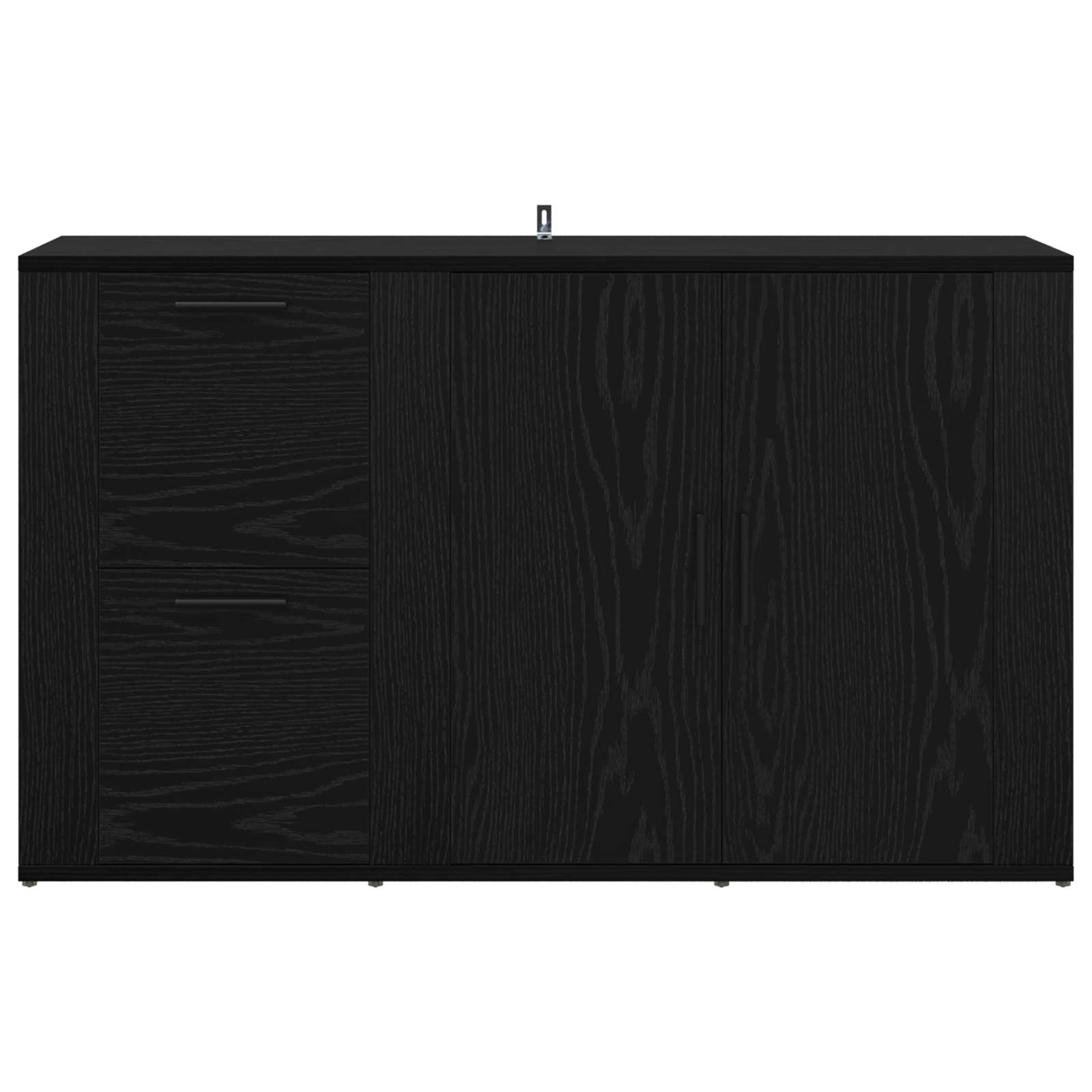 Buffet Chêne noir 100 x 33 x 59,5 cm Bois d'ingénierie - XIOS