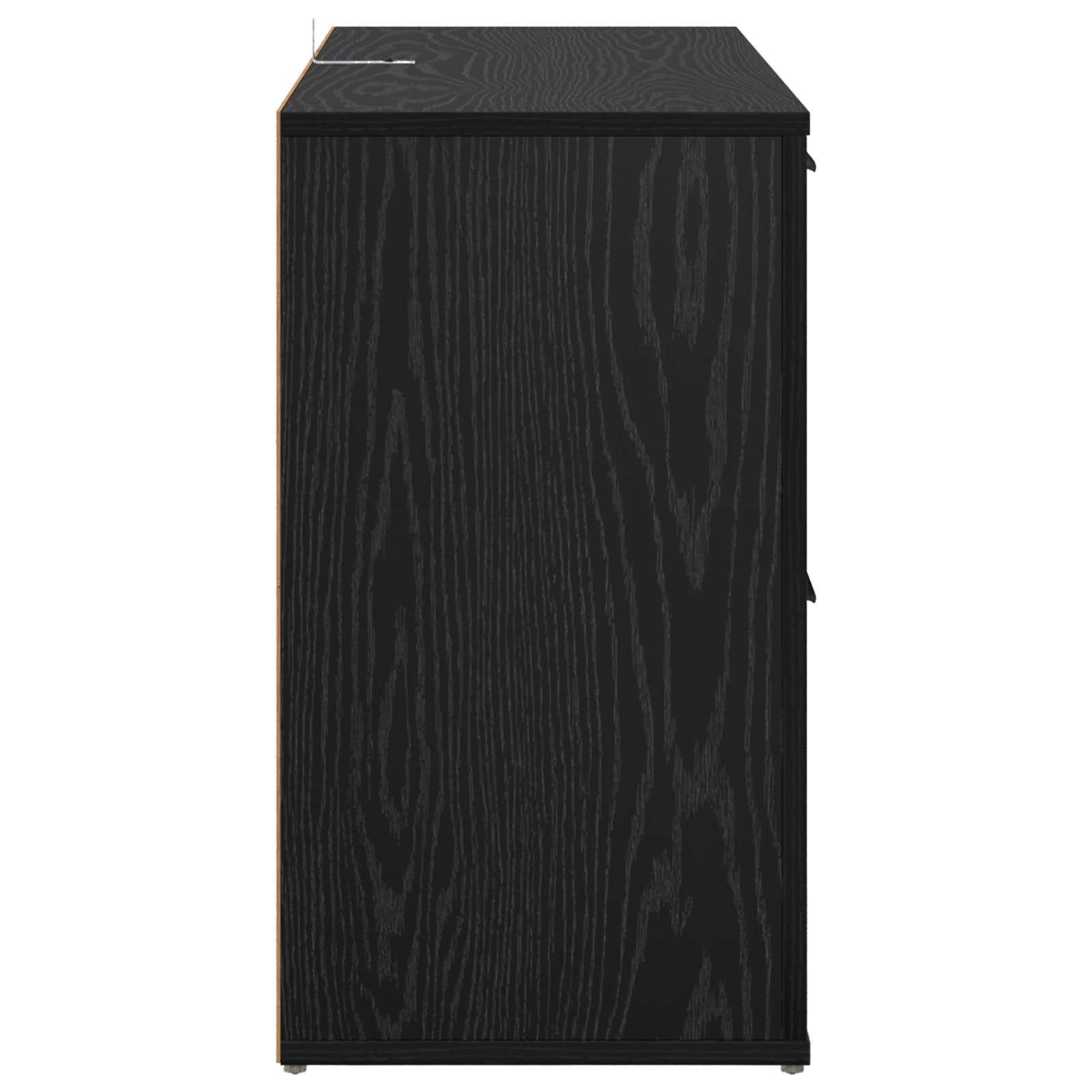 Buffet Chêne noir 100 x 33 x 59,5 cm Bois d'ingénierie - XIOS