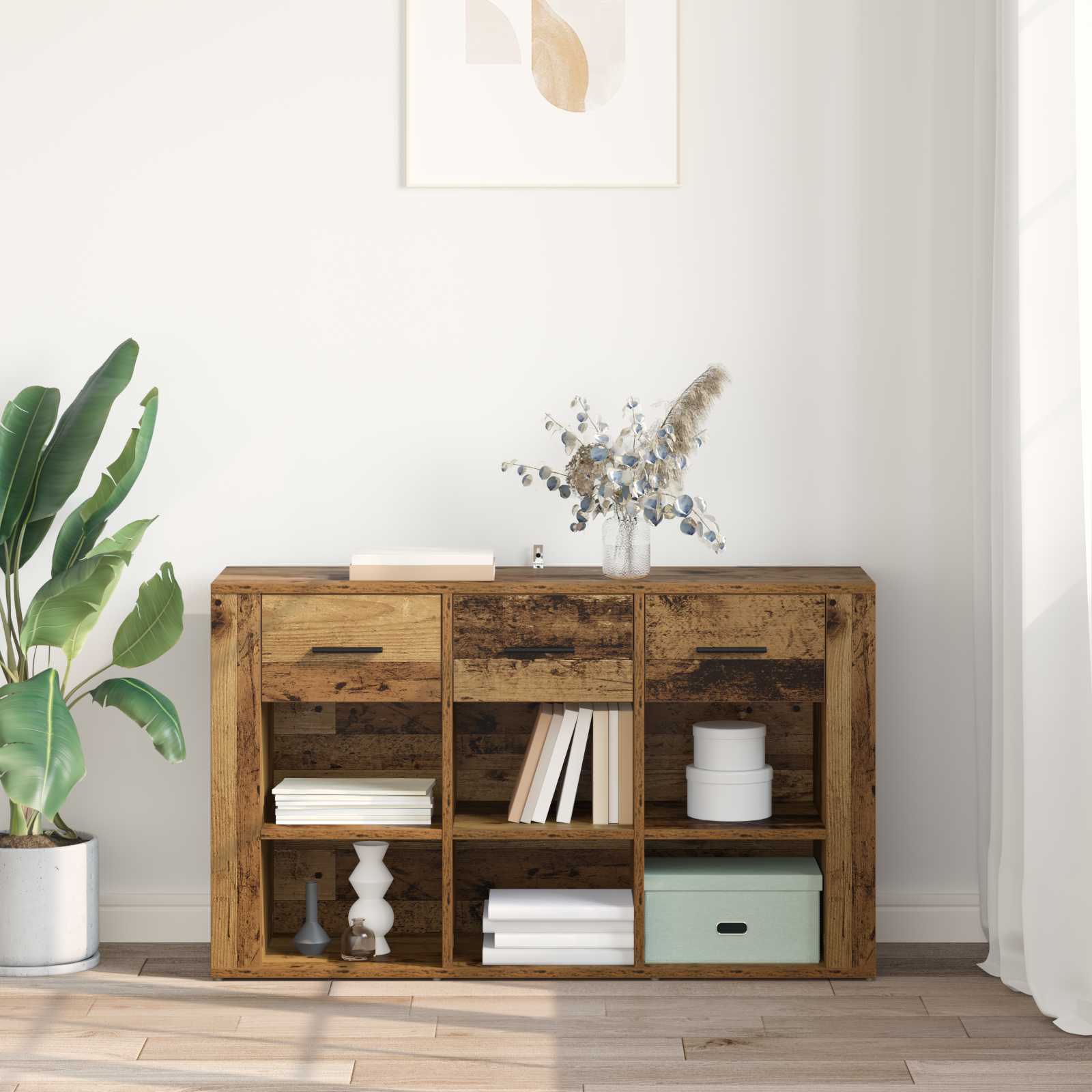 Buffet Bois Ancien 100 x 30 x 59,5 cm Bois d'ingénierie - XIOS