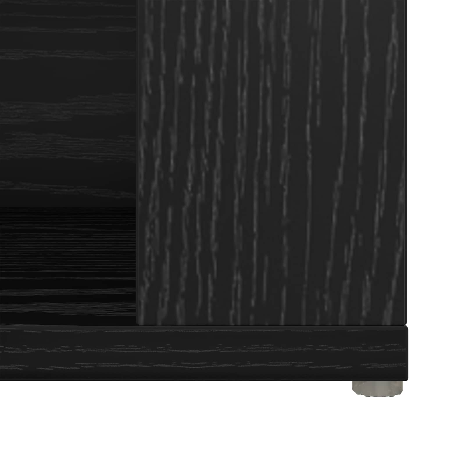 Buffet Chêne noir 100 x 30 x 59,5 cm Bois d'ingénierie - XIOS