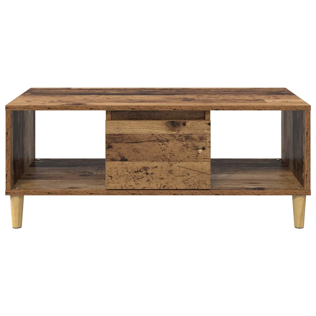 Table basse Bois Ancien 90 x 50 x 26,5 cm Bois d'ingénierie - XIOS