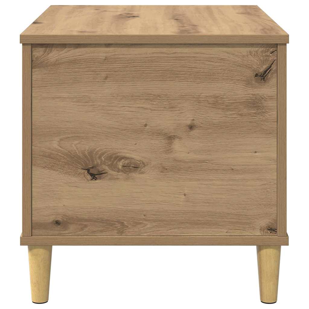 Cabinet de chevet chêne artisanal 60 x 44.5 x 45 cm - XIOS