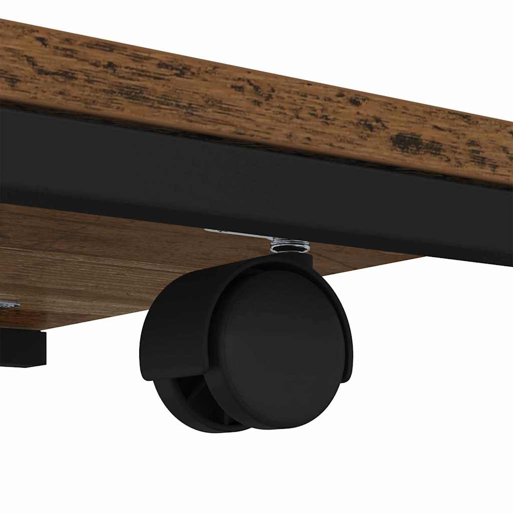 Table d'appoint Bois ancien 50 x 35 x 55,5 cm Bois d'ingénierie - XIOS