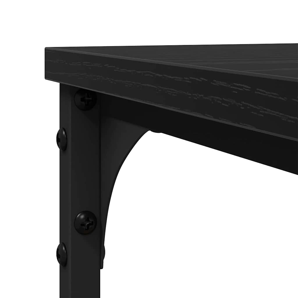 Table d'appoint Chêne noir 50 x 35 x 52 cm Bois d'ingénierie - XIOS
