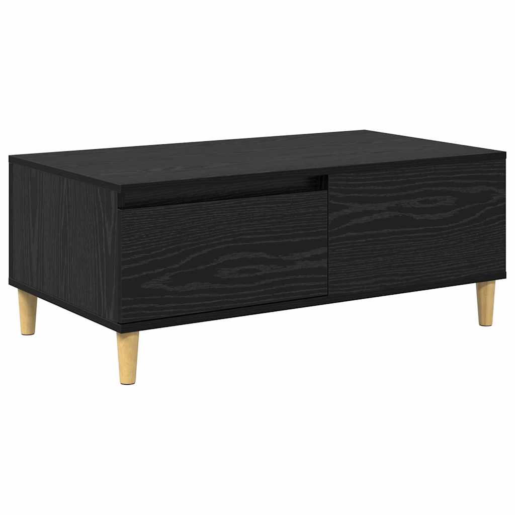 Table basse Chêne noir 90 x 50 x 35 cm Bois d'ingénierie - XIOS