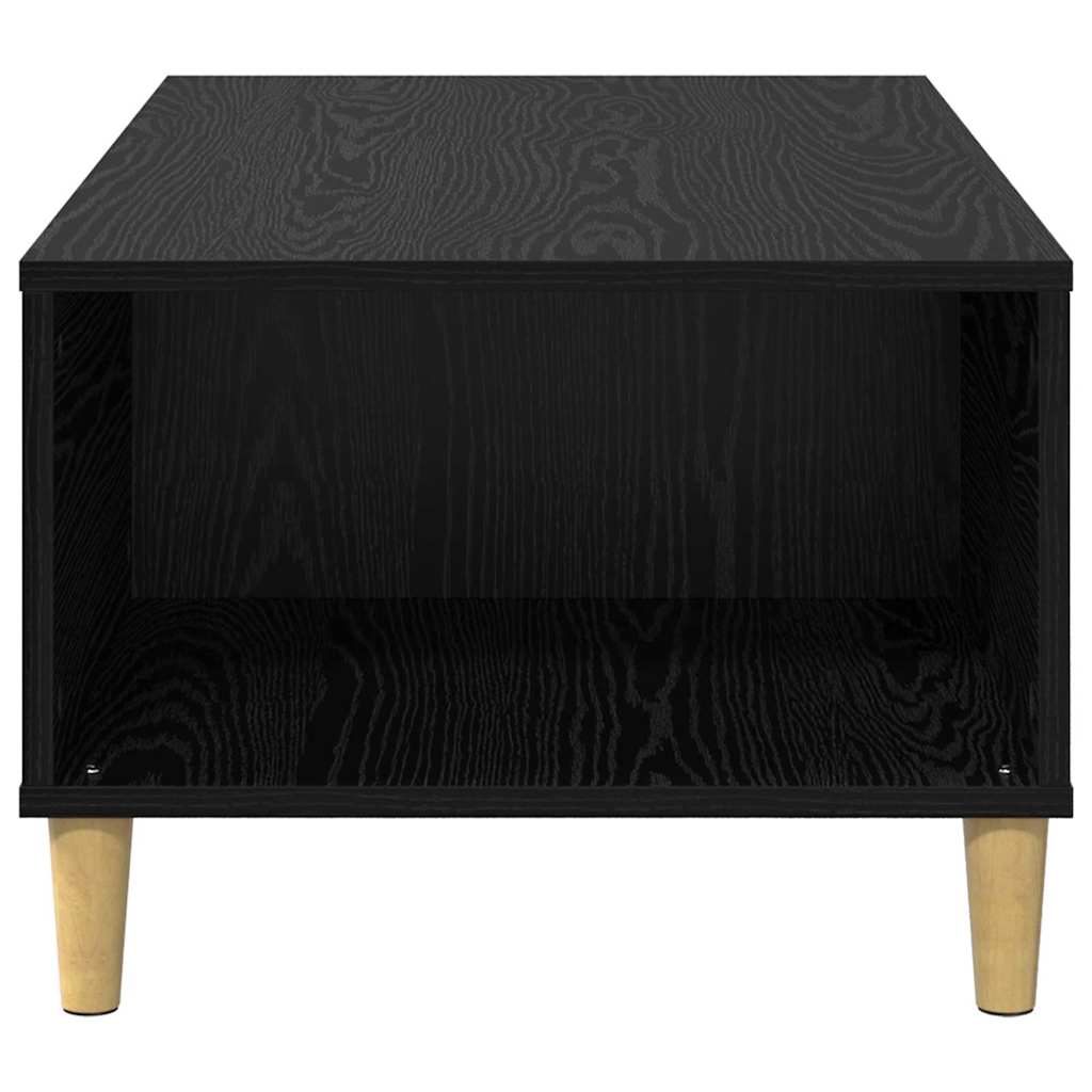 Table basse Chêne noir 90 x 50 x 35 cm Bois d'ingénierie - XIOS