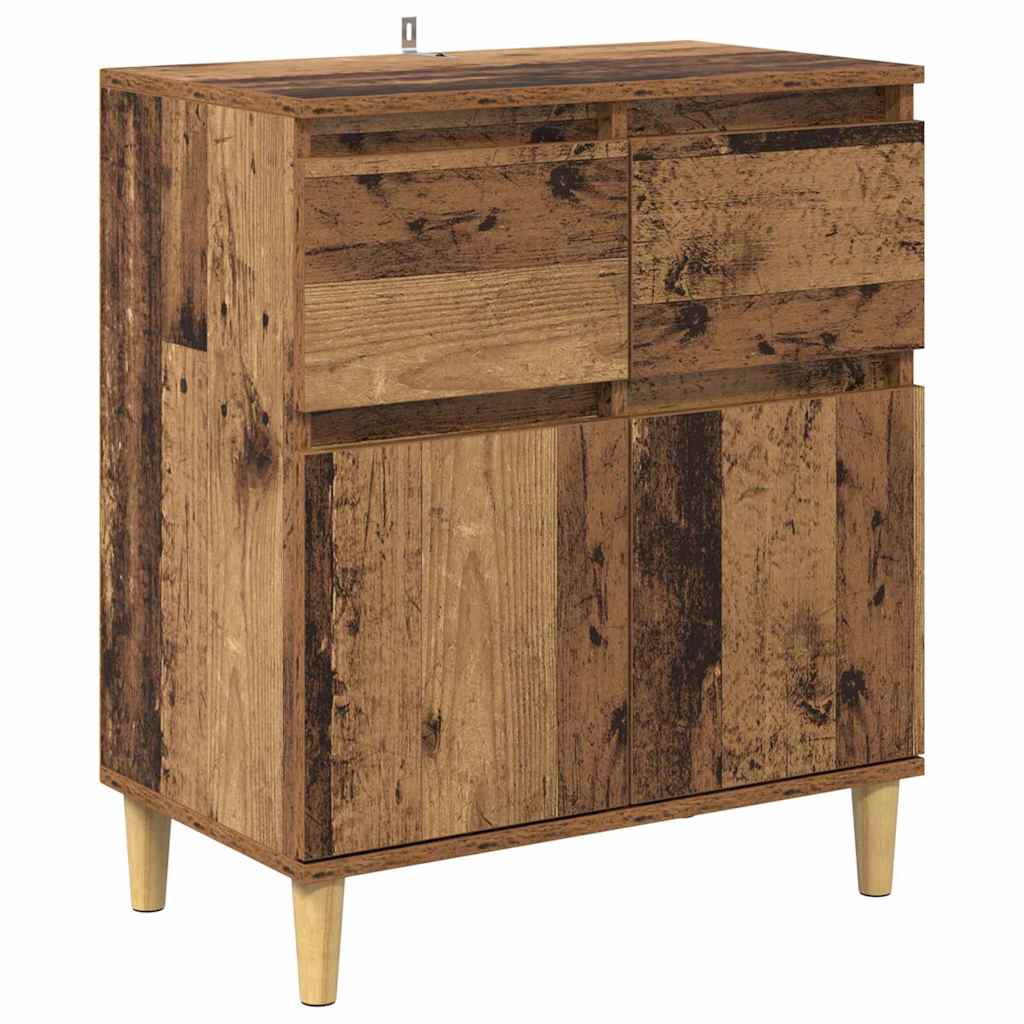 Buffet Bois Ancien 60 x 35 x 70 cm Bois d'ingénierie - XIOS