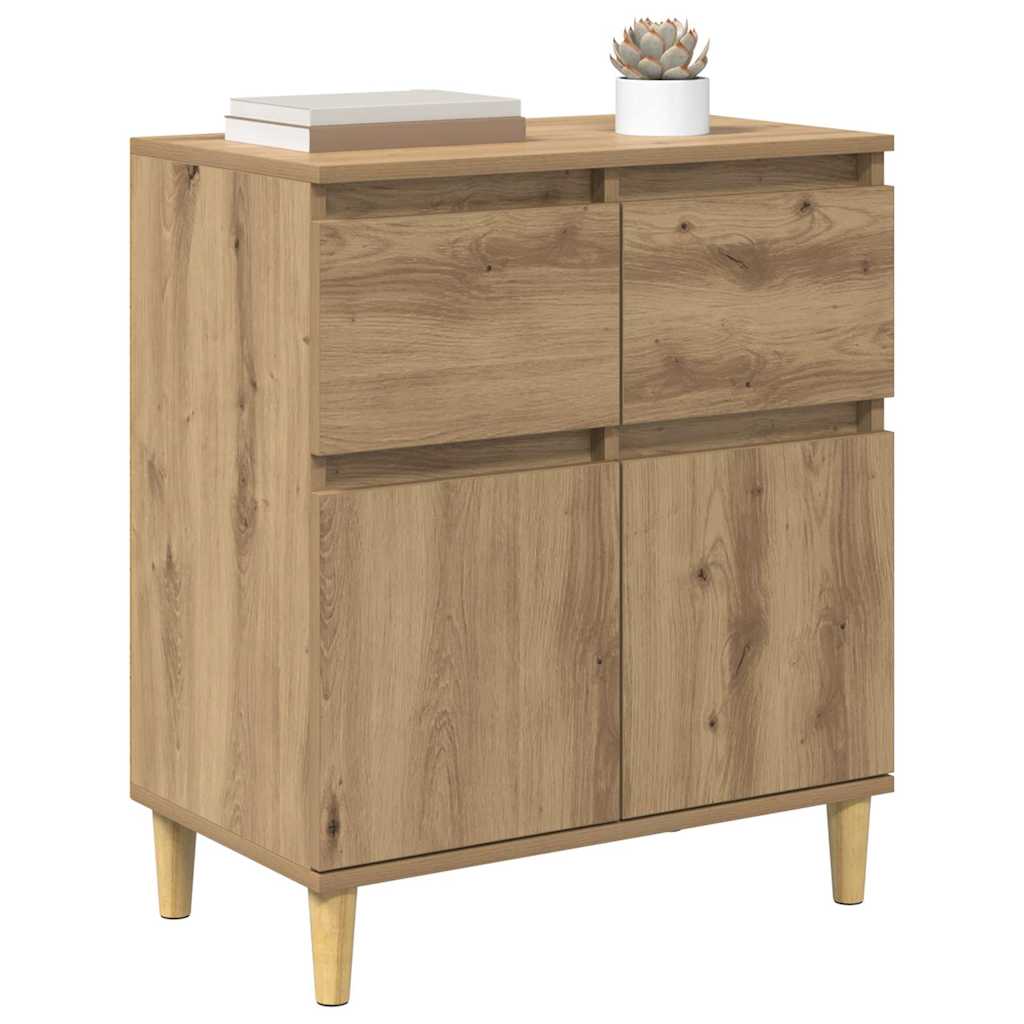 Buffet Chêne artisanal 60 x 35 x 70 cm Bois d'ingénierie - XIOS