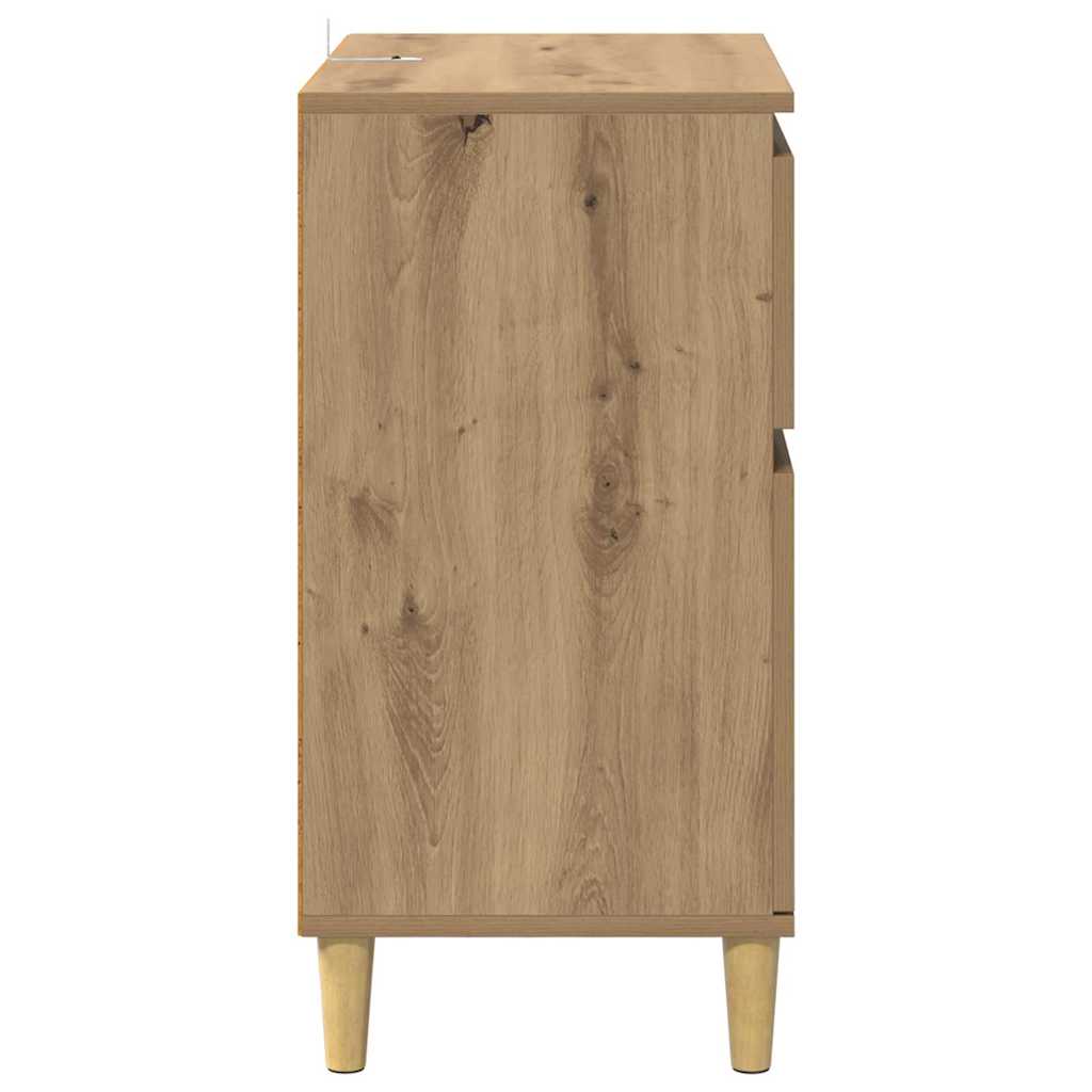 Buffet Chêne artisanal 60 x 35 x 70 cm Bois d'ingénierie - XIOS