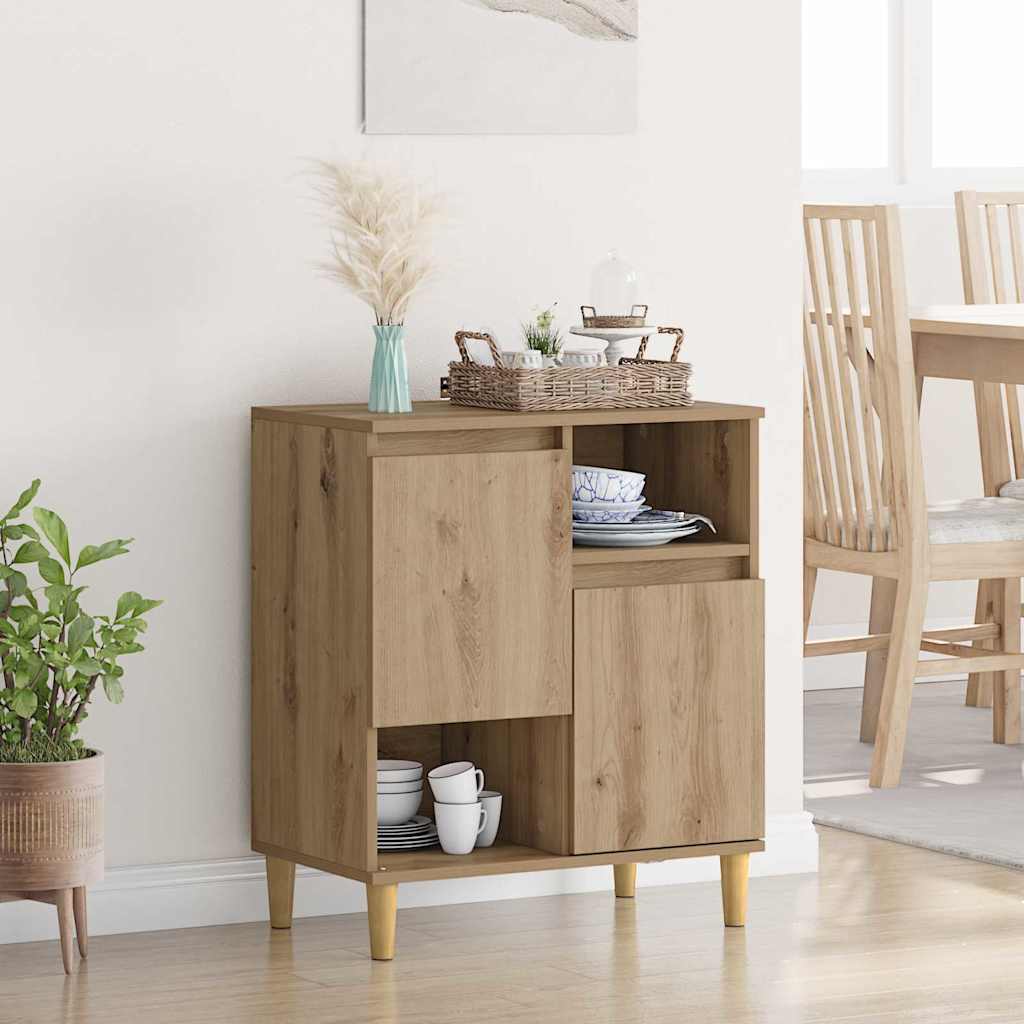 Buffet chêne artisanal 35 x 60 x 70 cm Bois d'ingénierie - XIOS