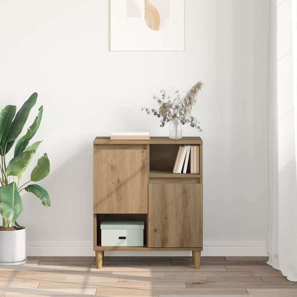Buffet chêne artisanal 35 x 60 x 70 cm Bois d'ingénierie - XIOS
