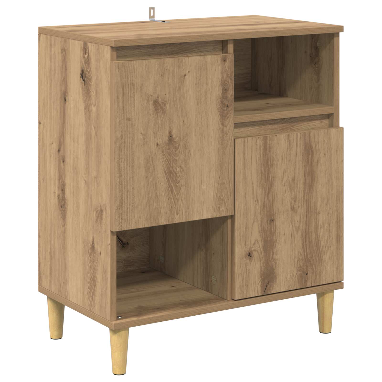 Buffet chêne artisanal 35 x 60 x 70 cm Bois d'ingénierie - XIOS