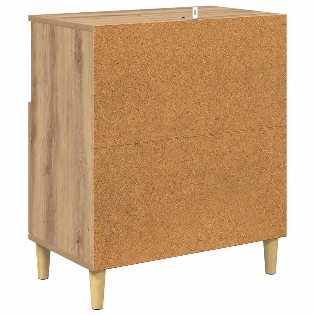 Buffet chêne artisanal 35 x 60 x 70 cm Bois d'ingénierie - XIOS