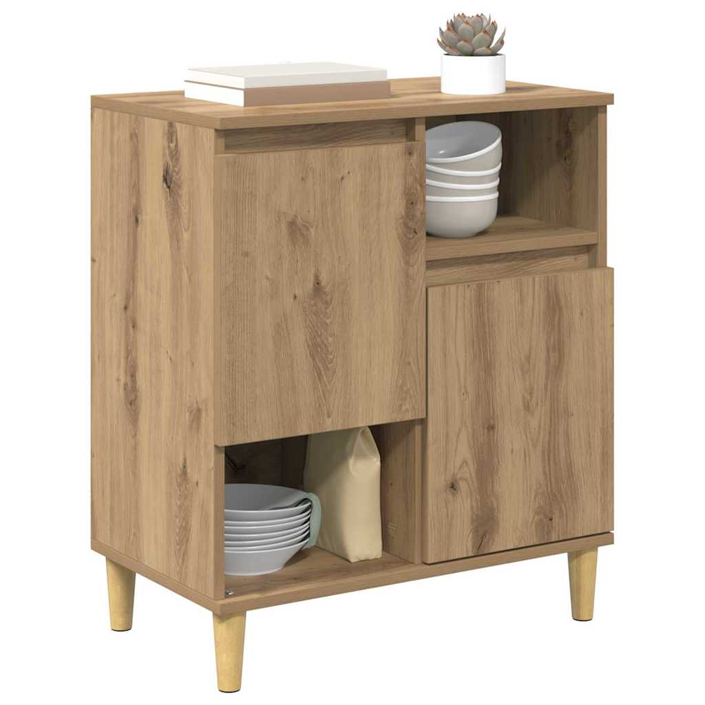 Buffet chêne artisanal 35 x 60 x 70 cm Bois d'ingénierie - XIOS