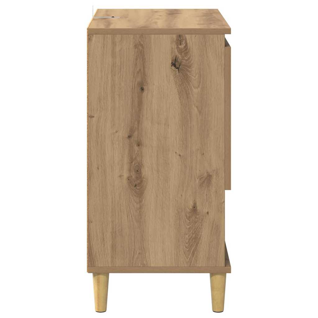 Buffet chêne artisanal 35 x 60 x 70 cm Bois d'ingénierie - XIOS