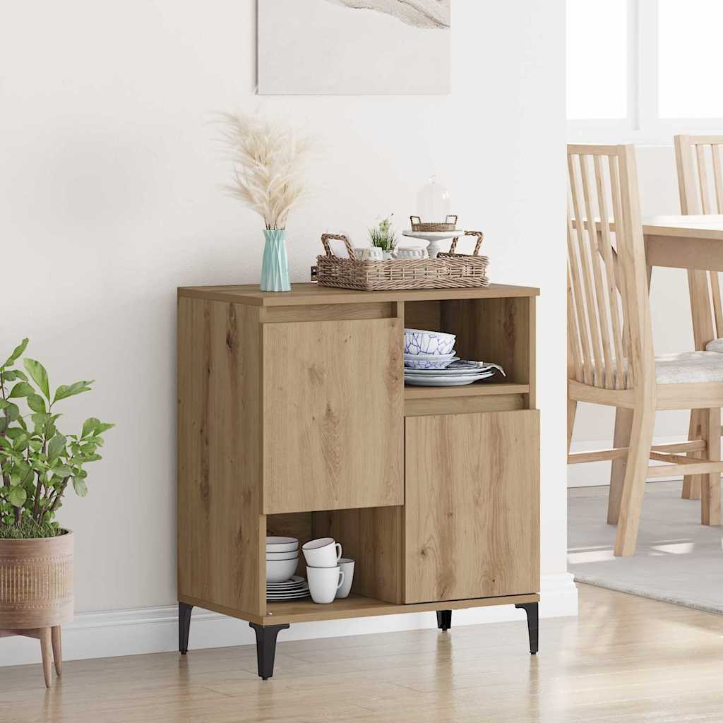 Buffet chêne artisanal 60 x 35 x 70 cm Bois d'ingénierie - XIOS
