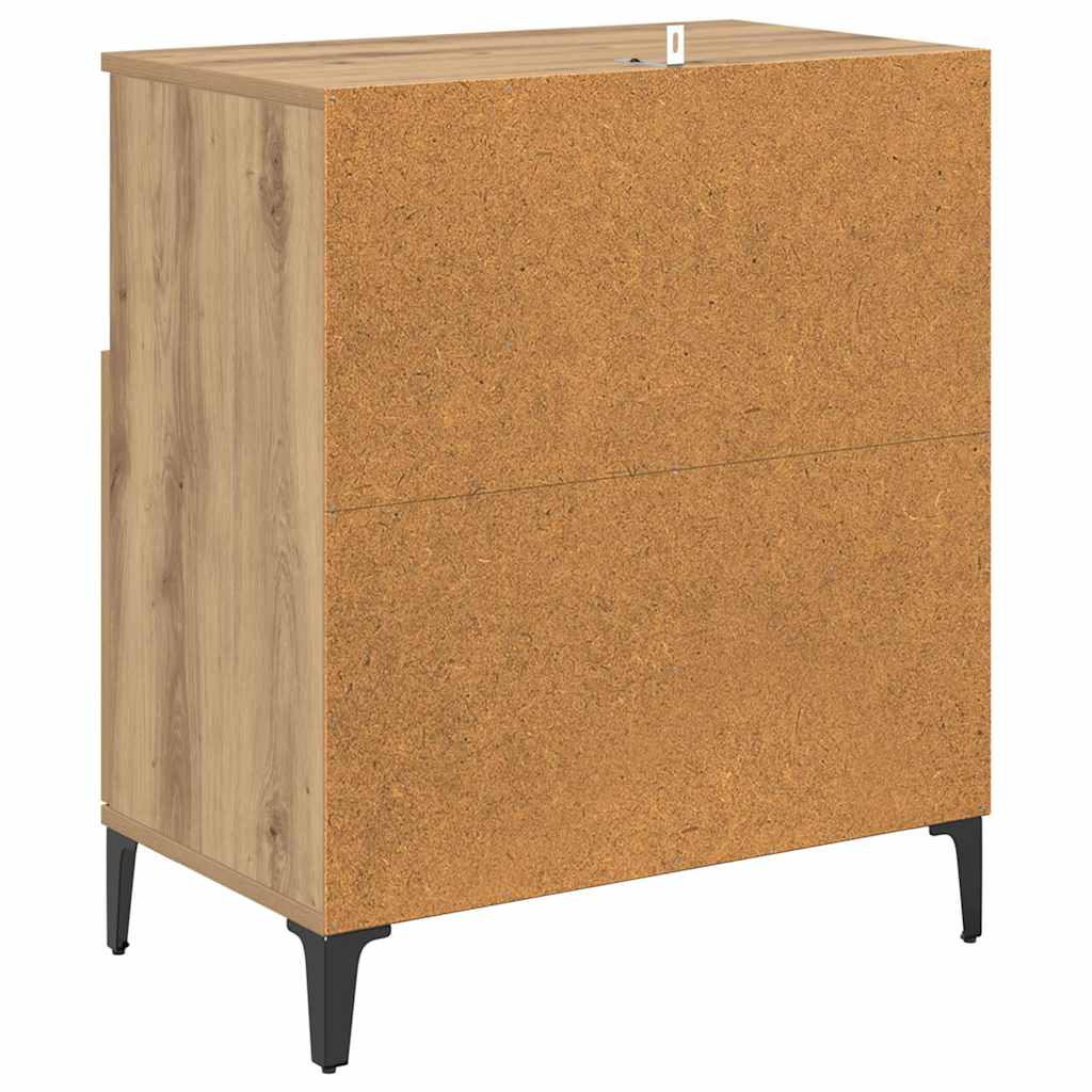 Buffet chêne artisanal 60 x 35 x 70 cm Bois d'ingénierie - XIOS