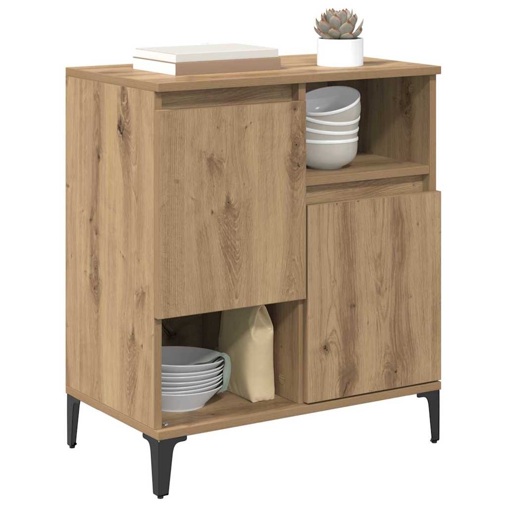 Buffet chêne artisanal 60 x 35 x 70 cm Bois d'ingénierie - XIOS
