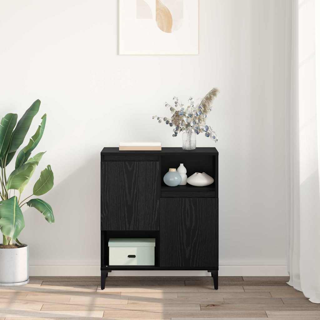 Buffet Chêne noir 60 x 35 x 70 cm Bois d'ingénierie - XIOS