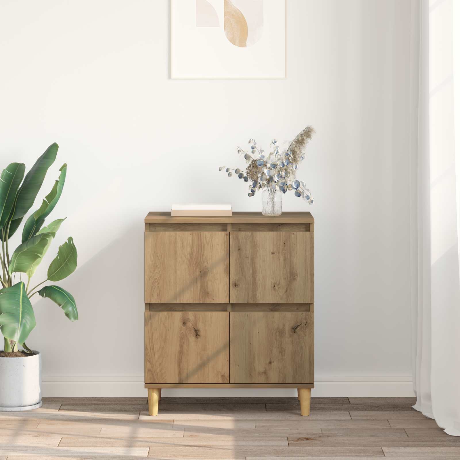 Buffet Chêne artisanal 60 x 35 x 70 cm Bois d'ingénierie - XIOS